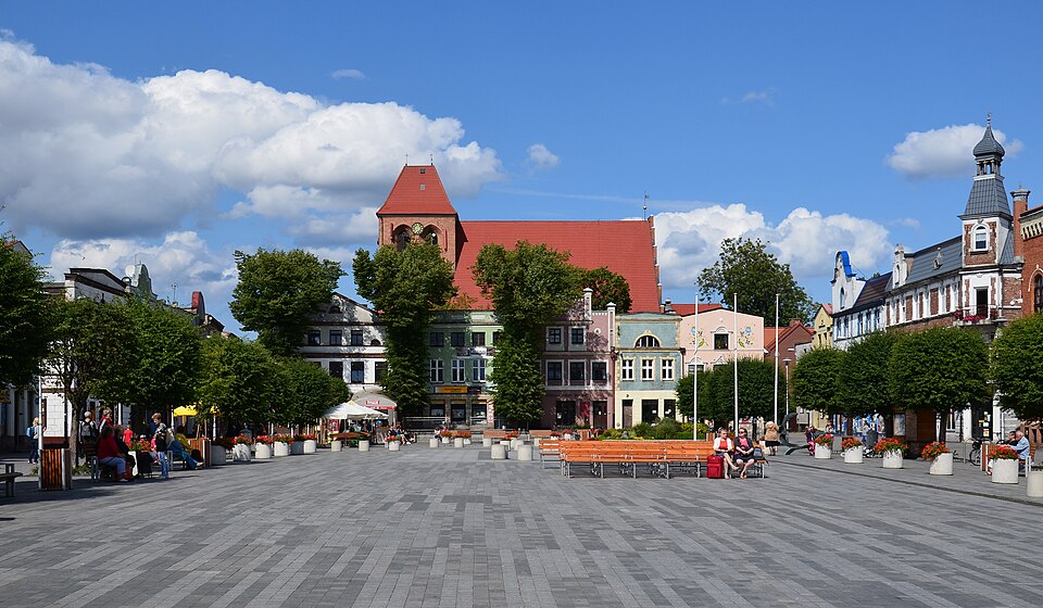 Plac Wolności w Pucku