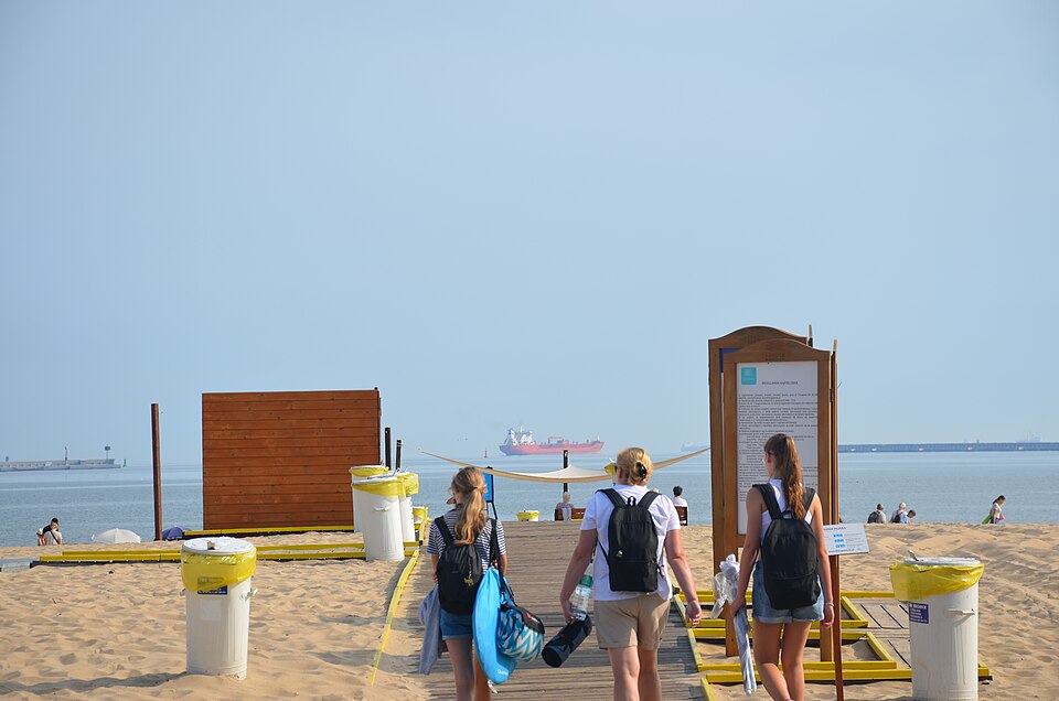 Plaża Stogi pod Gdańskiem